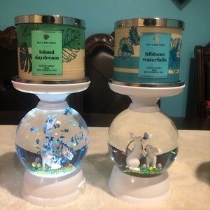 Bath and body works Easter candles holders